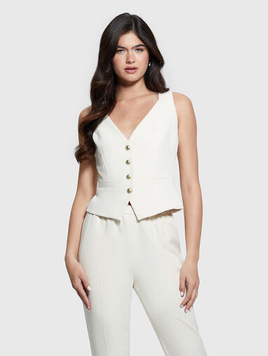 FATIMA slim fit vest - 4
