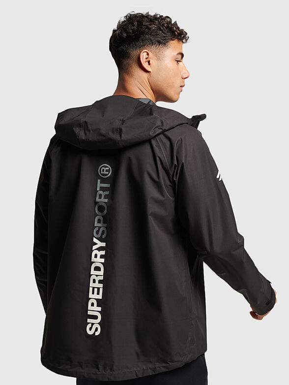 Black waterproof jacket - 2