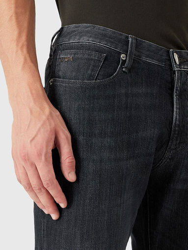 Slim jeans with logo detail - 3