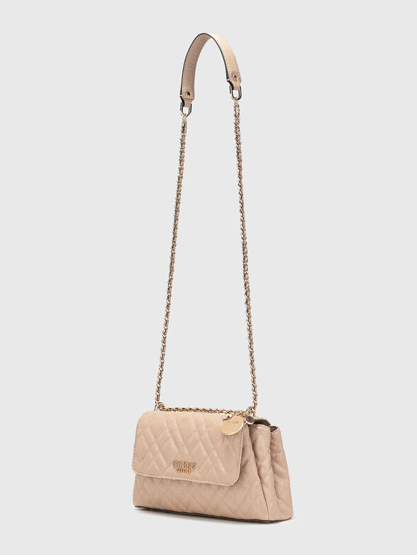 Crossbody bag with a quilted effect - 2