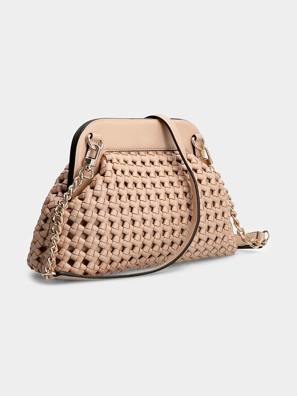SICILIA clutch in beige color - 3