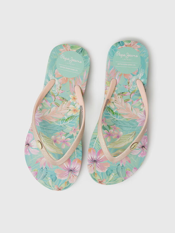 TROPICAL RAKE beach flip-flops - 6