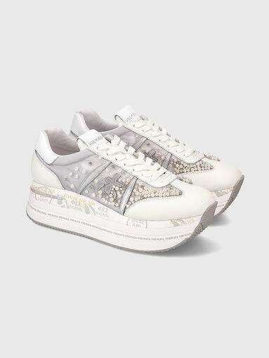 BETH sneakers with appliqu&eacute;d beads - 5