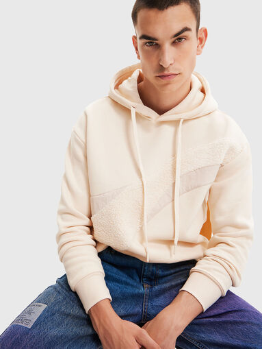 BASALTO black hooded sweatshirt - 4