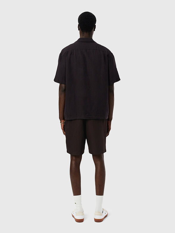 Black linen pants - 2