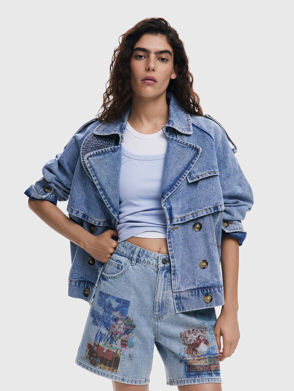 INIDAN denim shorts - 5