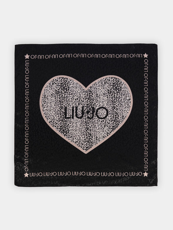 Scarf with a heart - 1