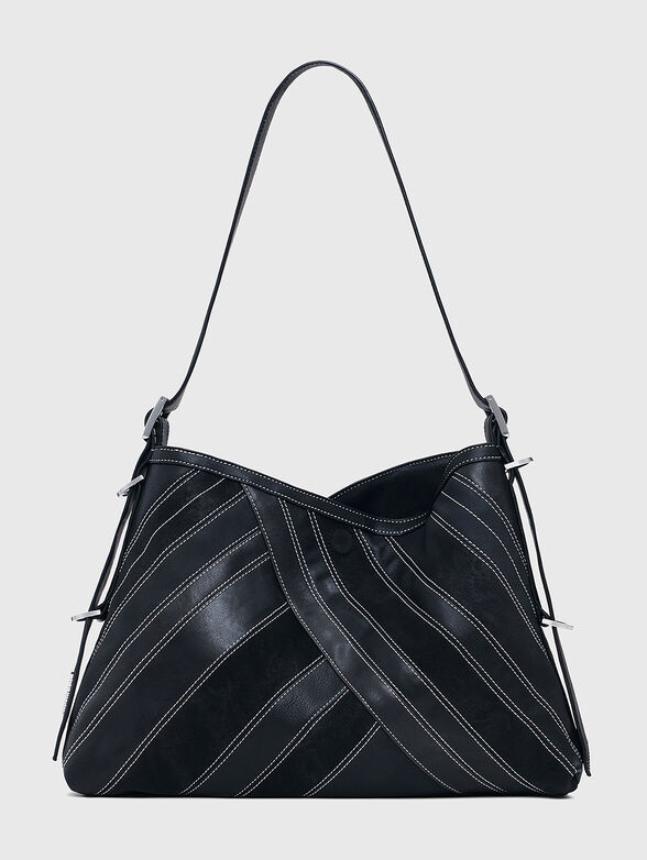 Bag with accent stitching - 3