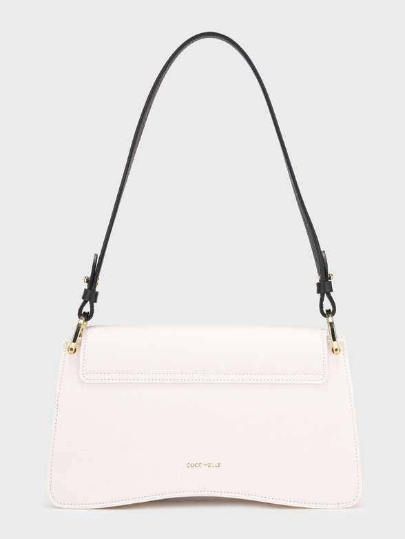 Grained effect leather crossbody bag - 3