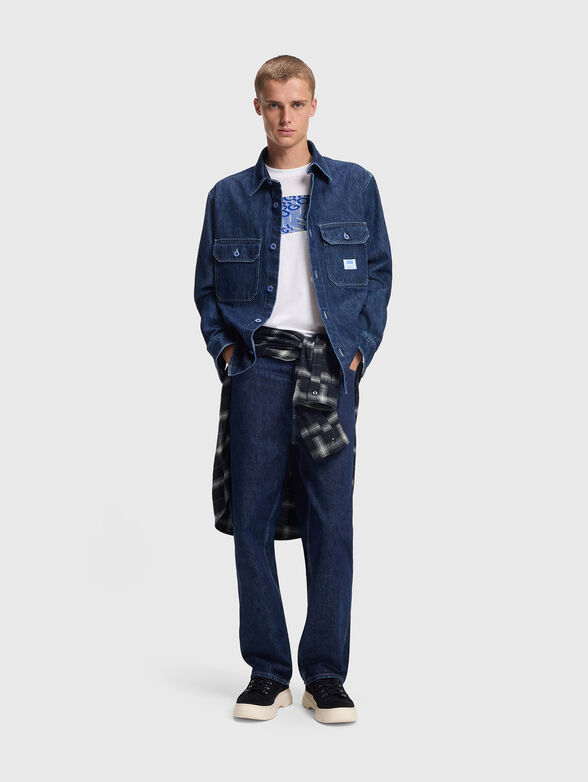 Crew neck T-shirt with print - 2