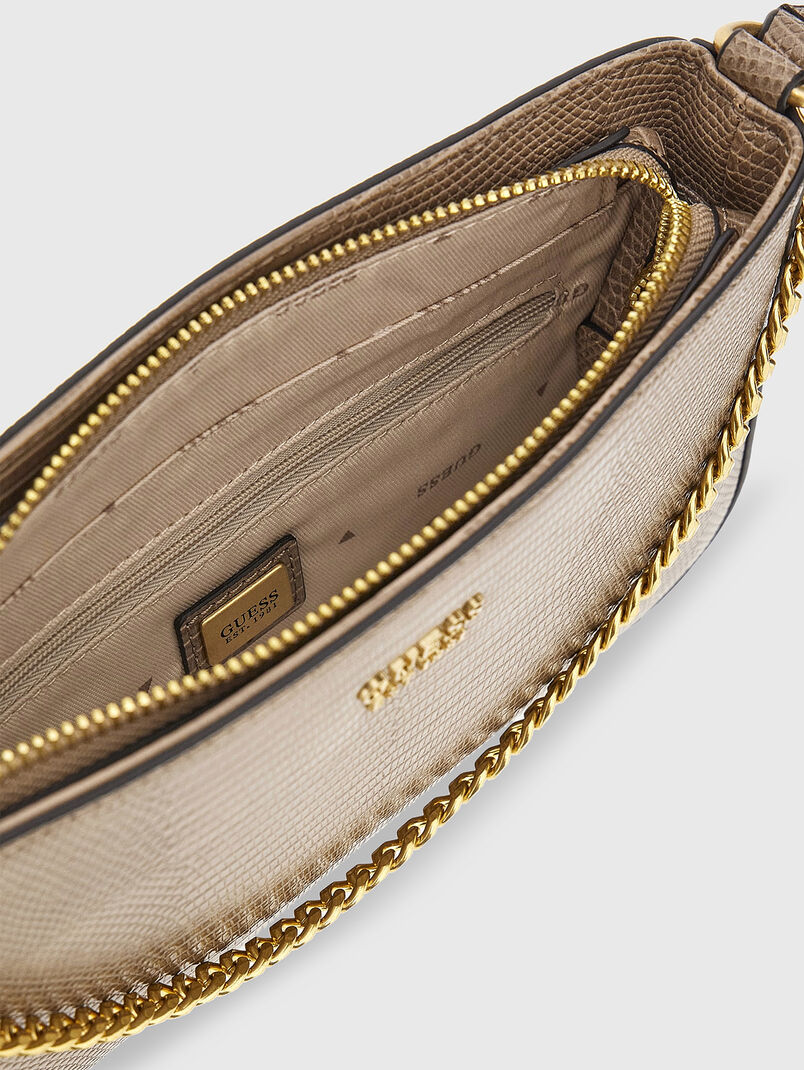 KATEY small shoulder bag in beige color - 3