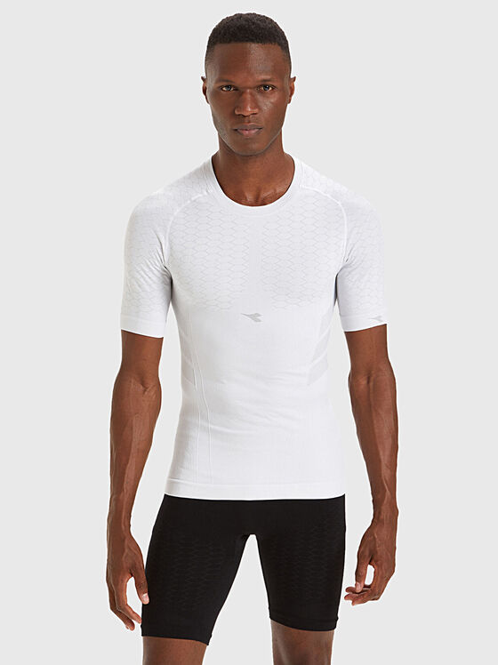 Black sports slim T-shirt - 1