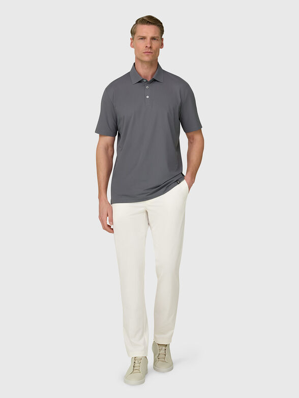 Grey polo shirt - 2