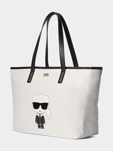 K/IKONIK White tote bag - 2