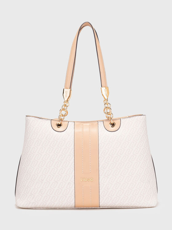 Чанта с монограмен лого принт - 1