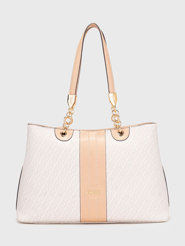 Bag with monogram logo print - 1