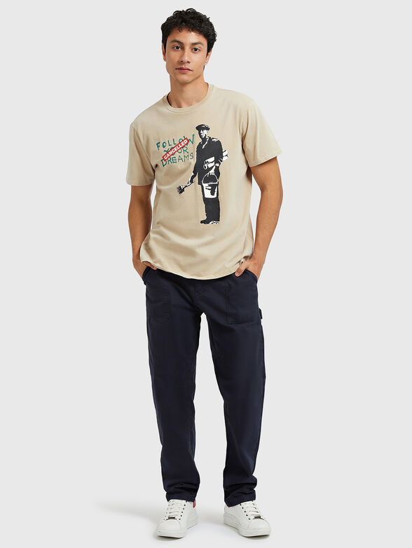 CANCELLED DREAMS cotton T-shirt with print - 2
