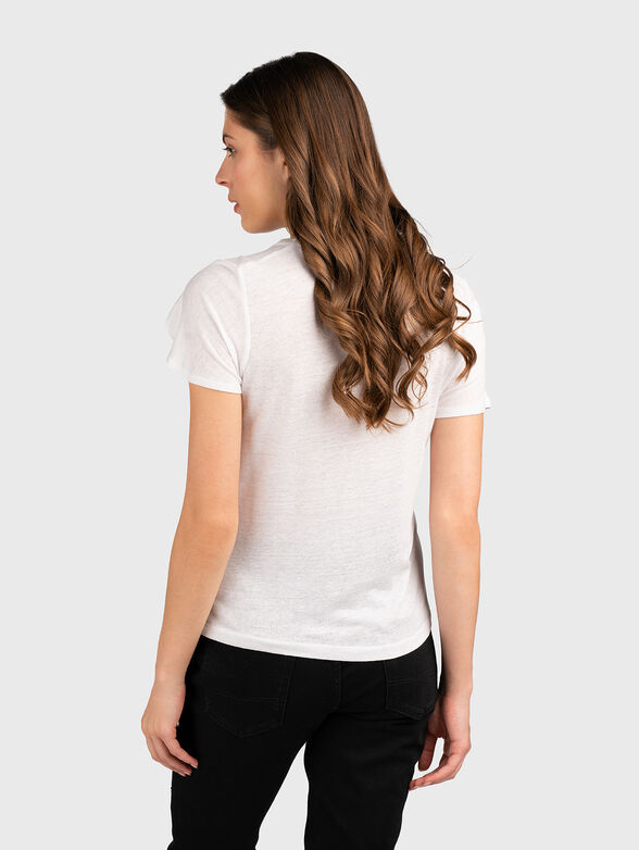 HARMONY T-shirt with accent sleeve - 3