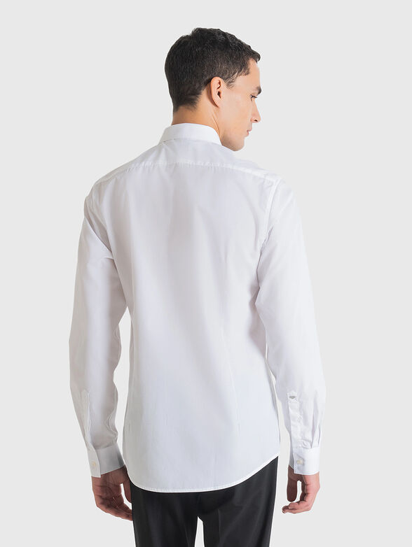PARIS white shirt in cotton - 2