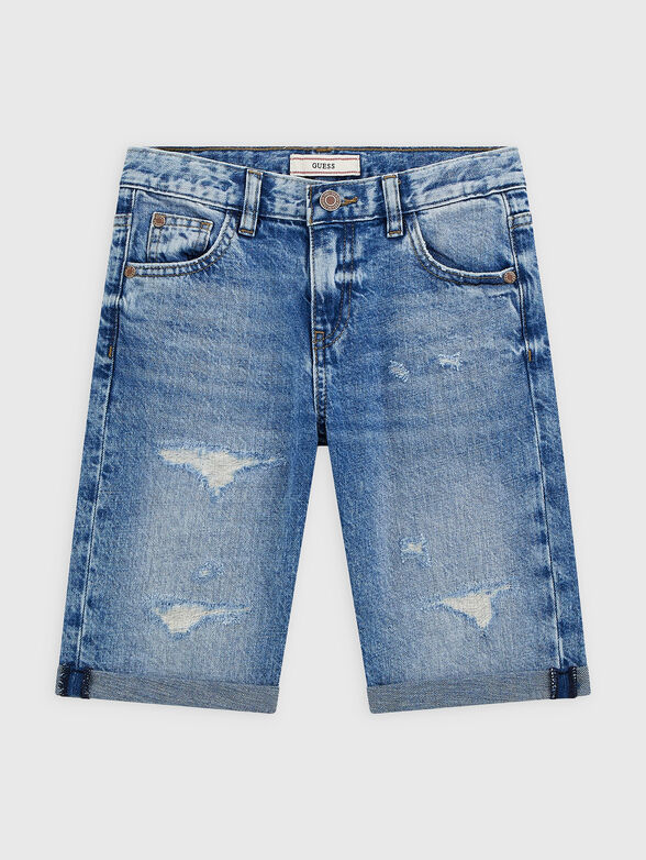 Denim shorts - 1