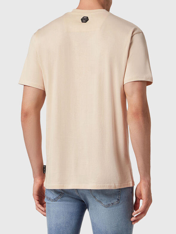 Logo print T-shirt in cotton  - 3