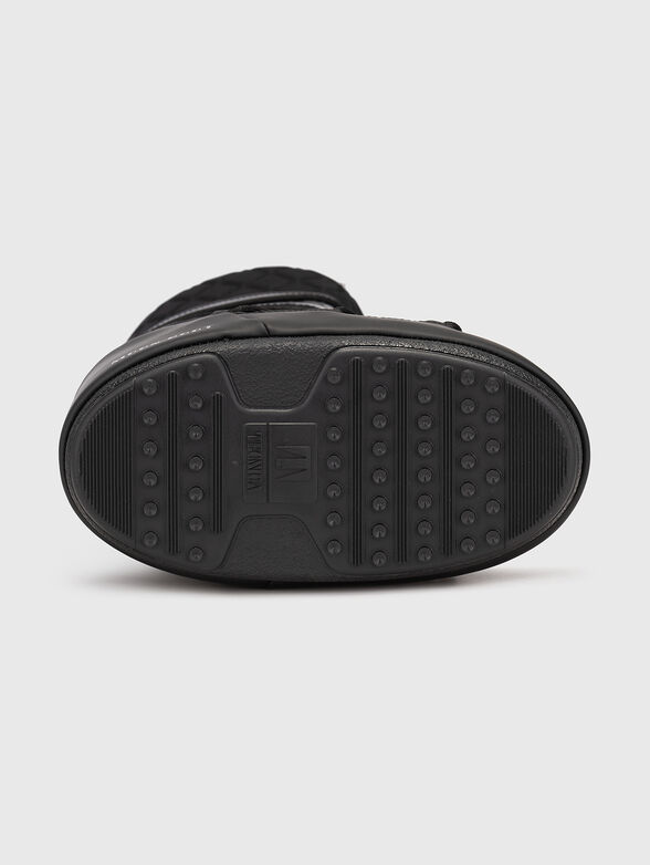 ICON quilted effect boots - 5