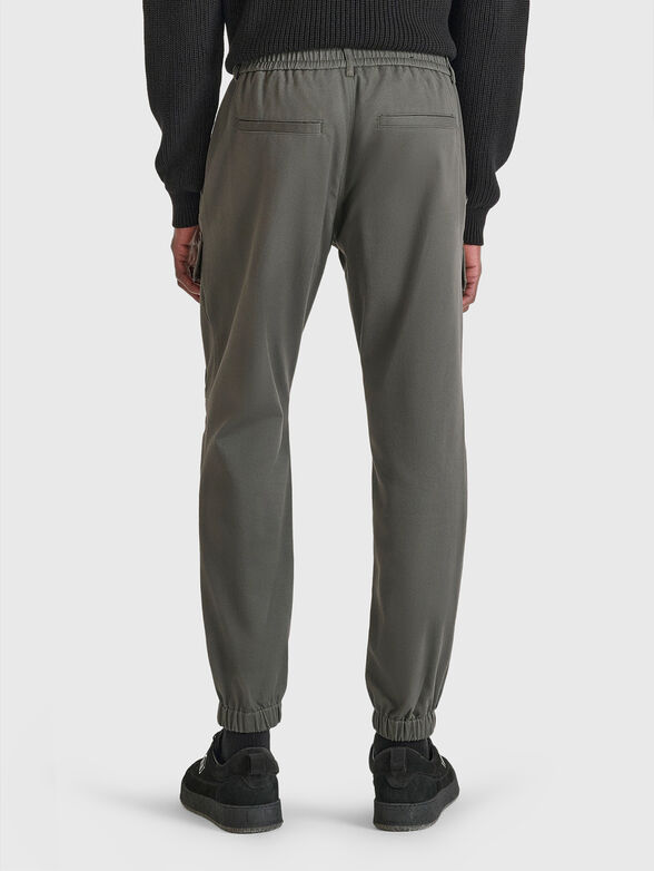 Green cargo trousers - 2