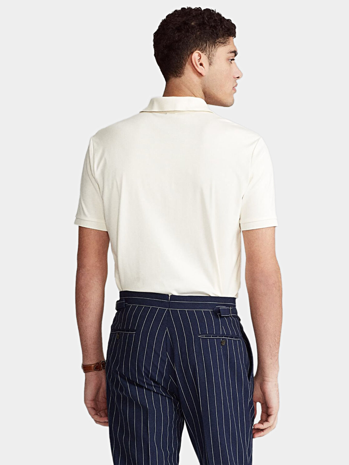 Tシャツ・カットソー POLO RALPH LAUREN SSKCSLIM1 SHORT SLEEVE KNIT Polo Ralph Lauren SSKCCMSLM1-SHORT SLEEVE-KNIT Beige | BSTN