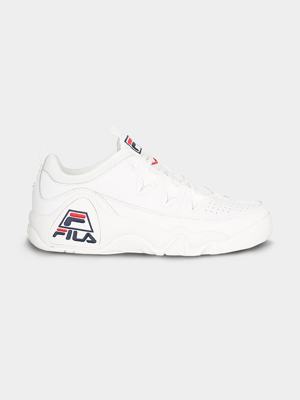 95 LOW dark blue sneakers with white accents - 1