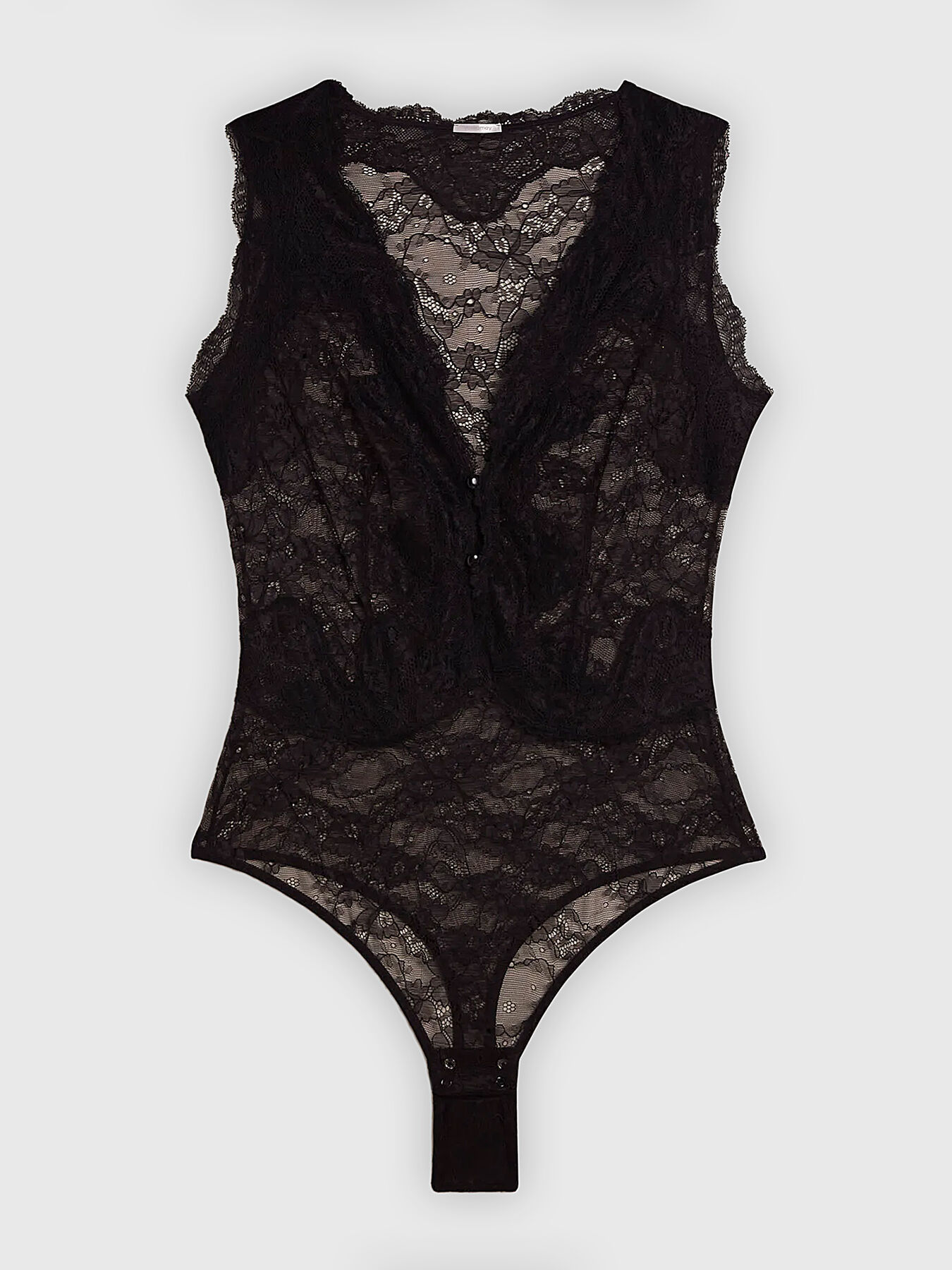 下着・アンダーウェア ESTHE / Sheer lace gathered bodysuit ESTHE / Sheer lace gathered bodysuit