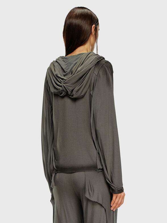 T-AGO sweatshirt with washed effect - 3