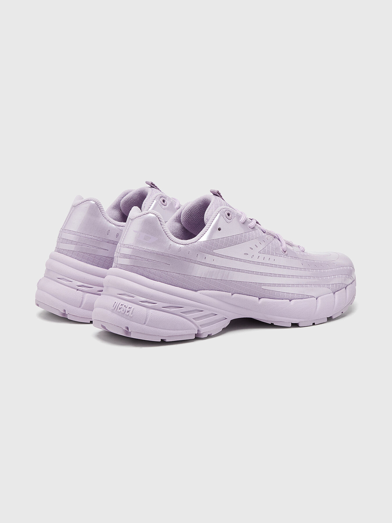 D-AIRSPEED black sneakers with metallic effect brand DIESEL