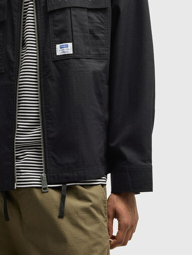 Transition jacket with classic collar and logo - 4