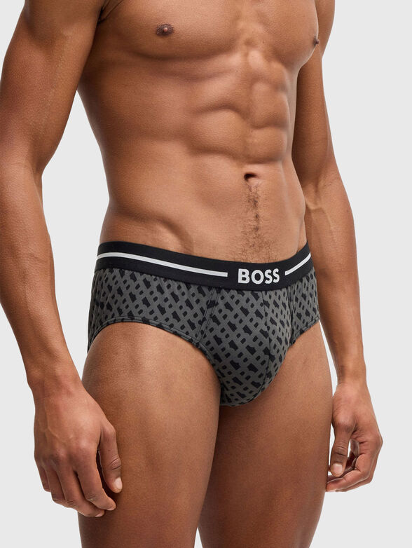 Set of three pairs of cotton briefs - 4