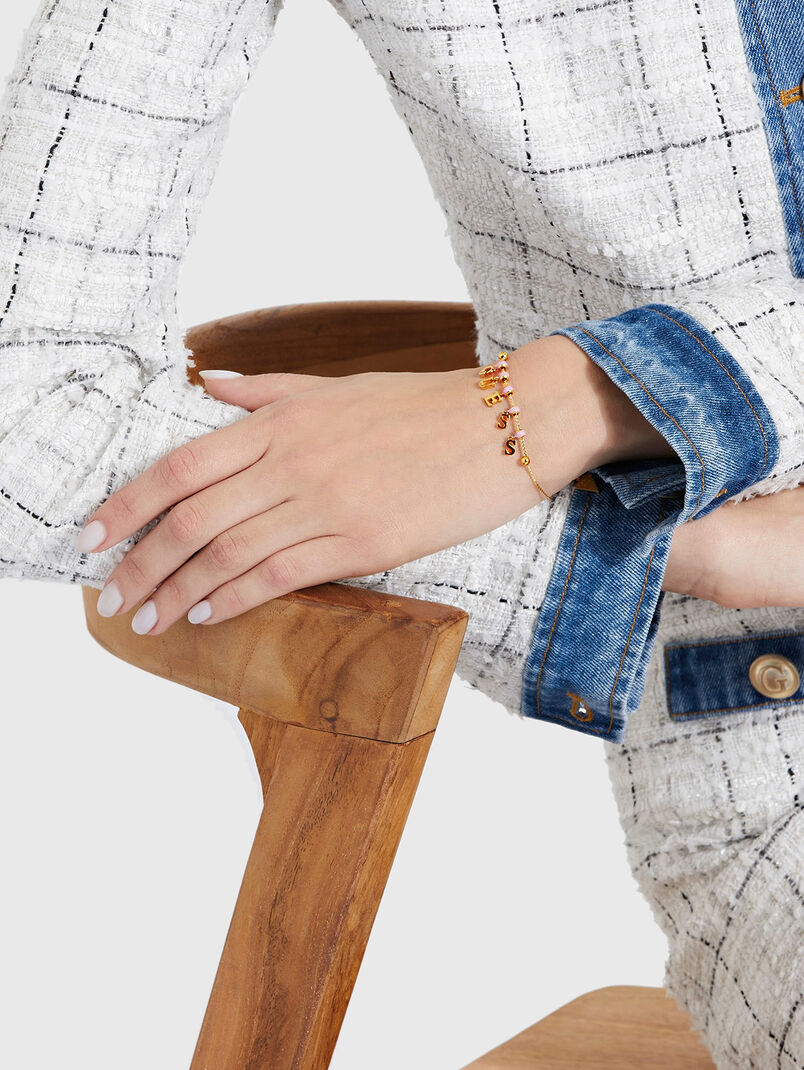 GUESS CHARM bracelet in gold - 3