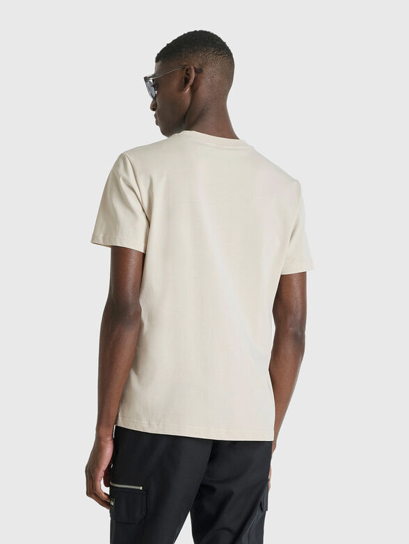 Cotton T-shirt with contrasting logo - 2