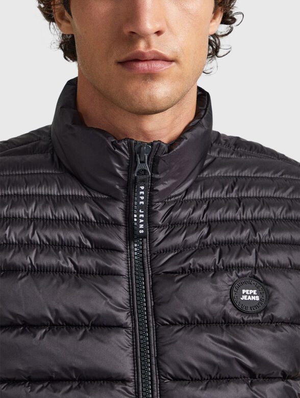 BALLE GILLET black vest with quilted effect  - 4