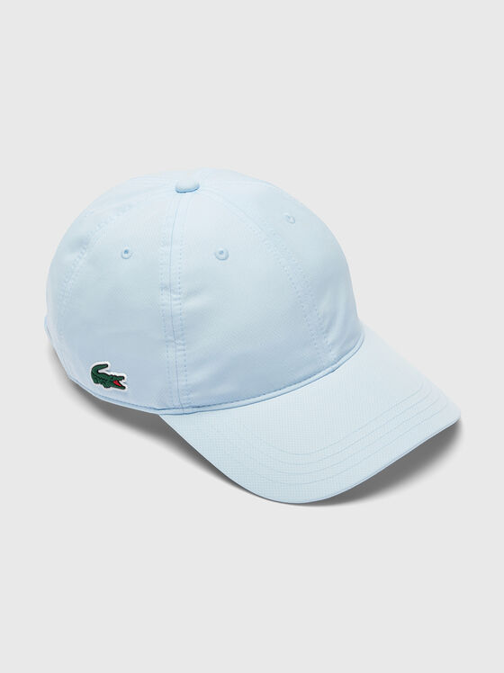 Бейзболна шапка с лого в син цвят - 1