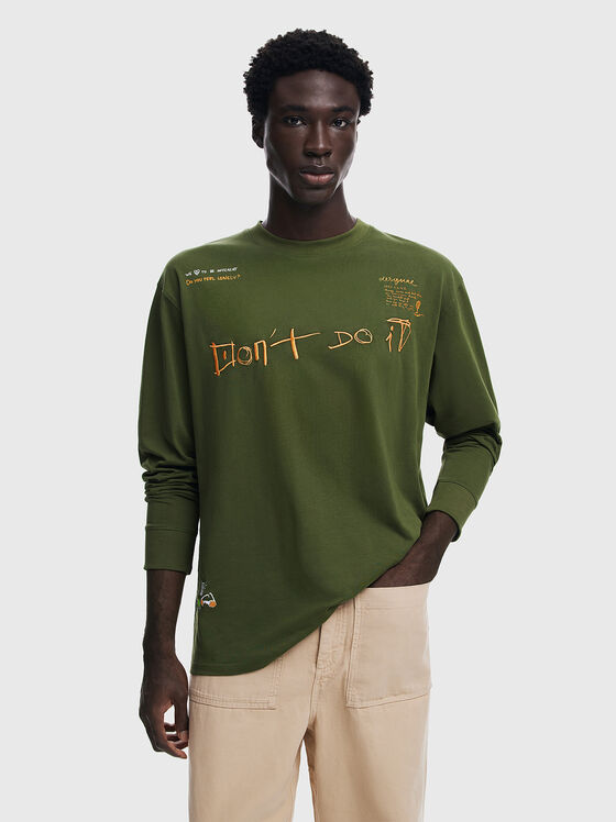 LIAM blouse with embroidery - 1
