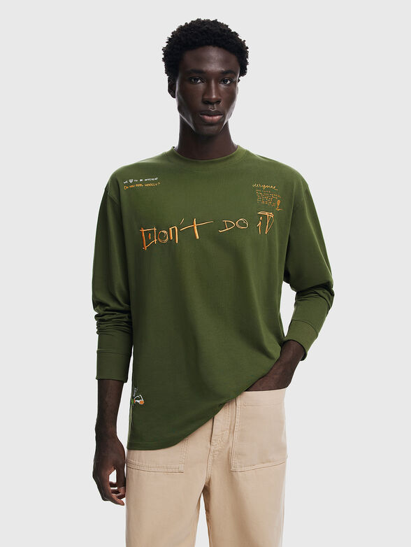 LIAM blouse with embroidery - 1