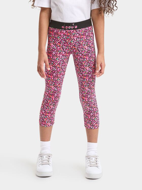 Клин BLOSSOM с нежен флорален принт - 1