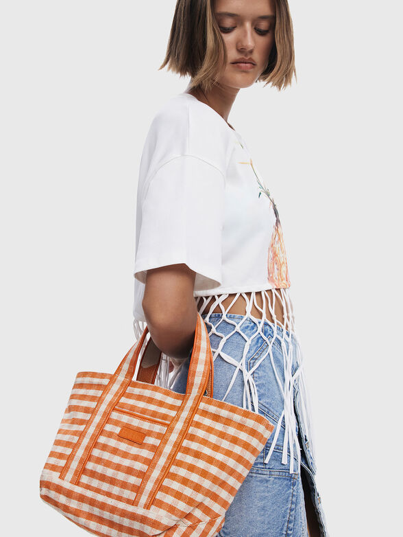 Big double faced bag with logo - 2