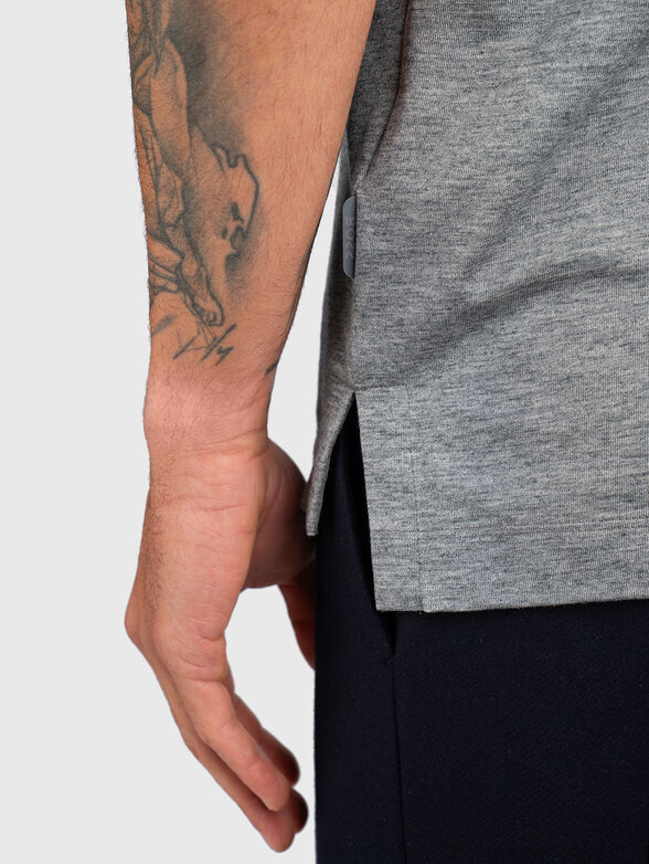 Wool and cotton blend T-shirt - 6