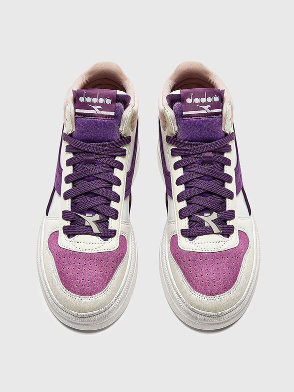 Sneakers with purple details - 5