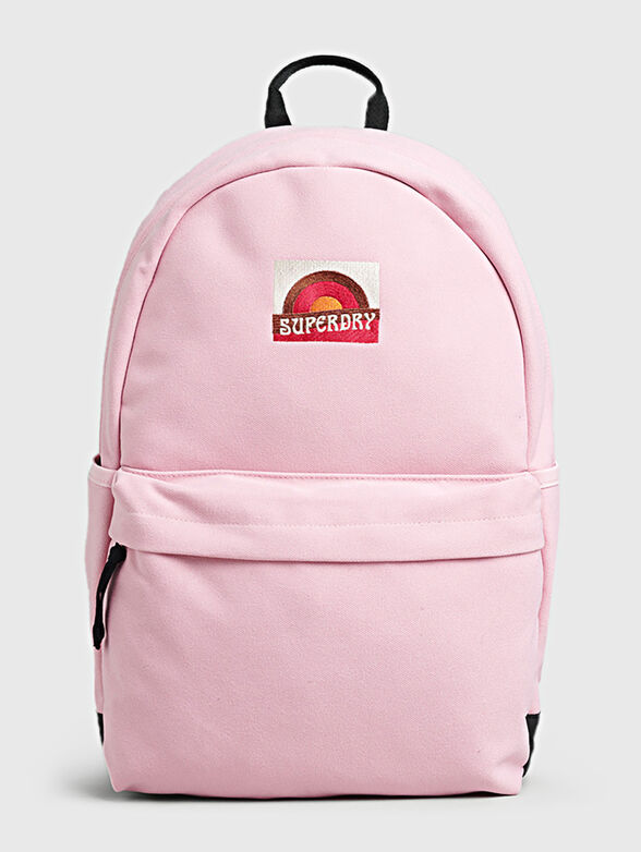 VINTAGE backpack with embroidered logo - 1