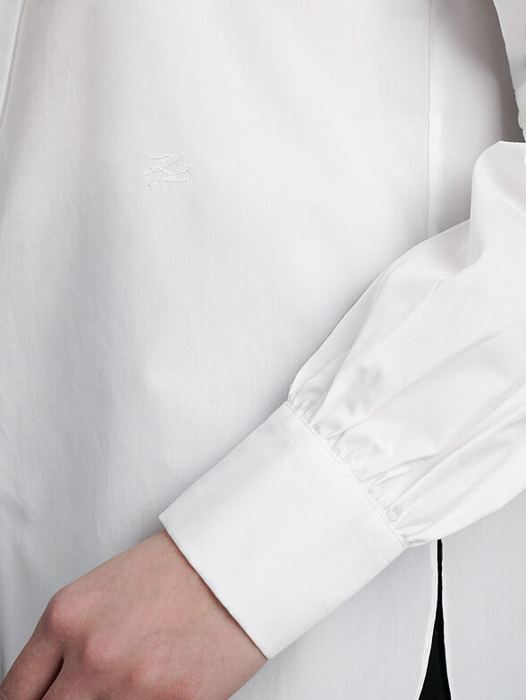 White oversize shirt - 3