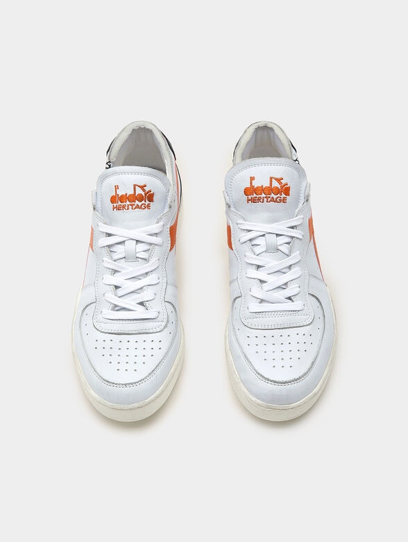 MI BASKET ROW CUT sneakers with contrasting logo - 6