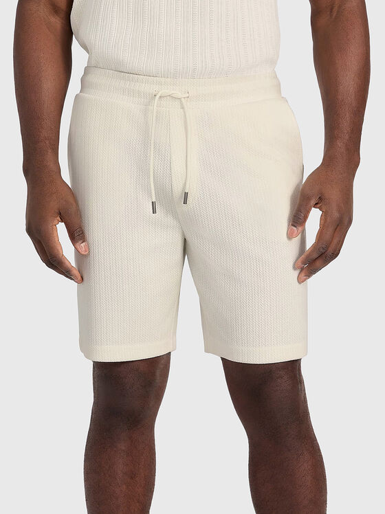 BARON shorts with embossed texture - 1