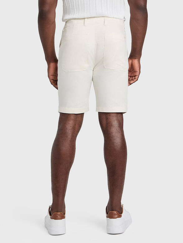 CLEMENT cotton and linen shorts - 1