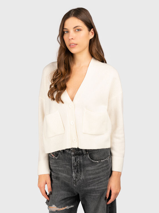 Жилетка с лого детайл на гърба - 1